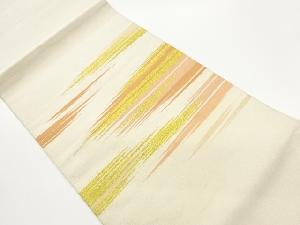 綴れ霞模様織出し名古屋帯